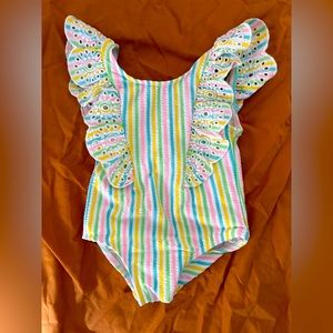 Little me One piece swim suit 3-6month